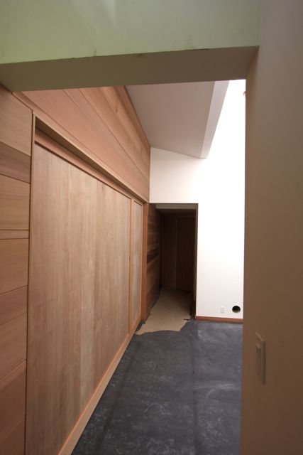 Large Sliding Wood Doors for University Office