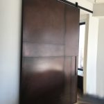 Large Sliding Copper Door